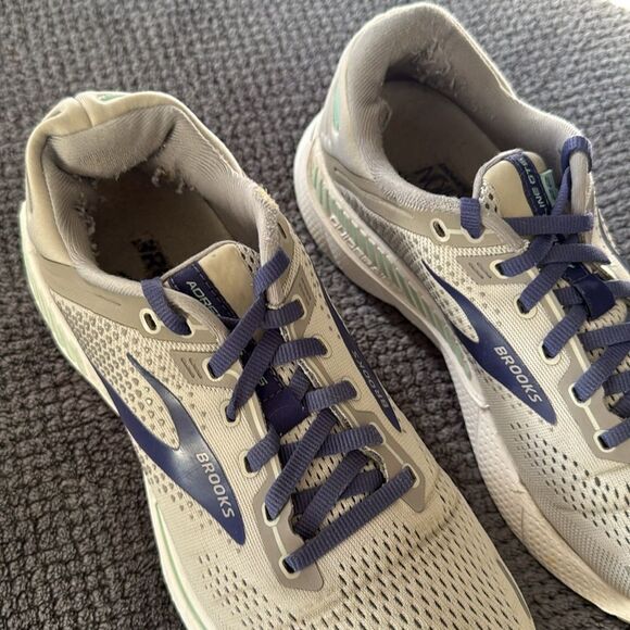 Brooks Adrenaline GTS 22‎ Women’s Running Shoes Gray Blue Size 8.5 Supportive - Picture 4 of 14
